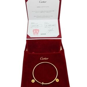 Cartier Gold Bracelet